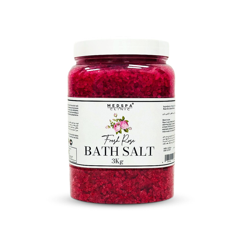 Fresh Rose Bath Salt 3Kg